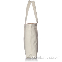 Shopping Bag Custom Plain off white reusable shopping tote bags Manufactory